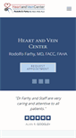 Mobile Screenshot of heartandveincenter.com